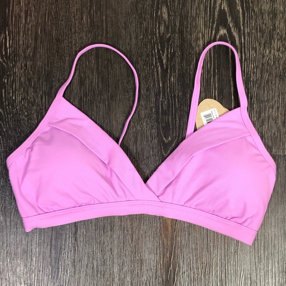 prAna Ribbed Bikini Top